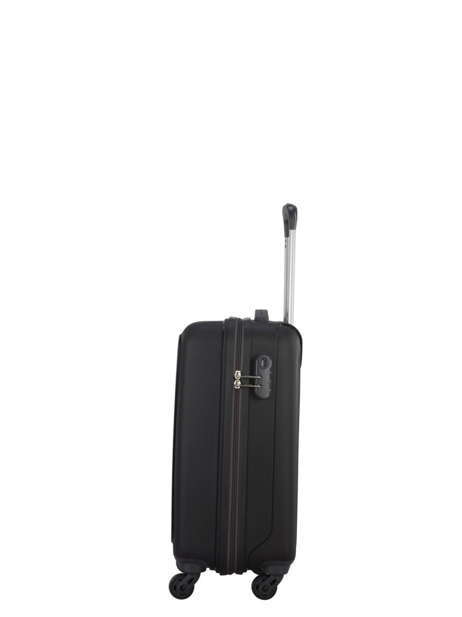 Skybags Salsa Jet Black Solid Hard Cabin Trolley Bag - 24 cm
