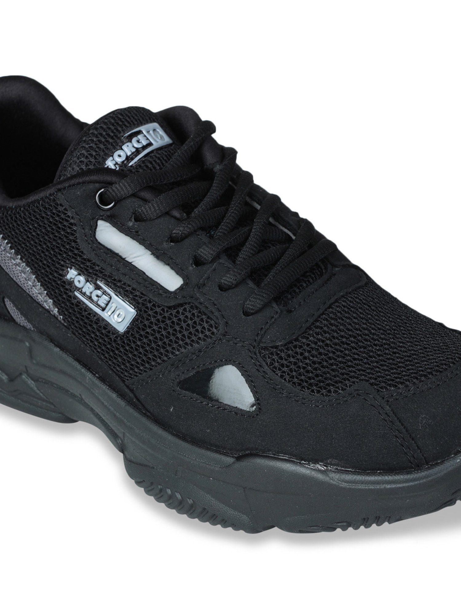 Force 10 by Liberty Men's Black Casual Sneakers