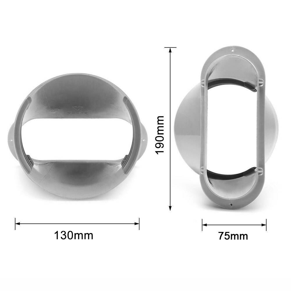 Practical Exhaust Hose Connector Portable Window Adaptor for Air Conditioning