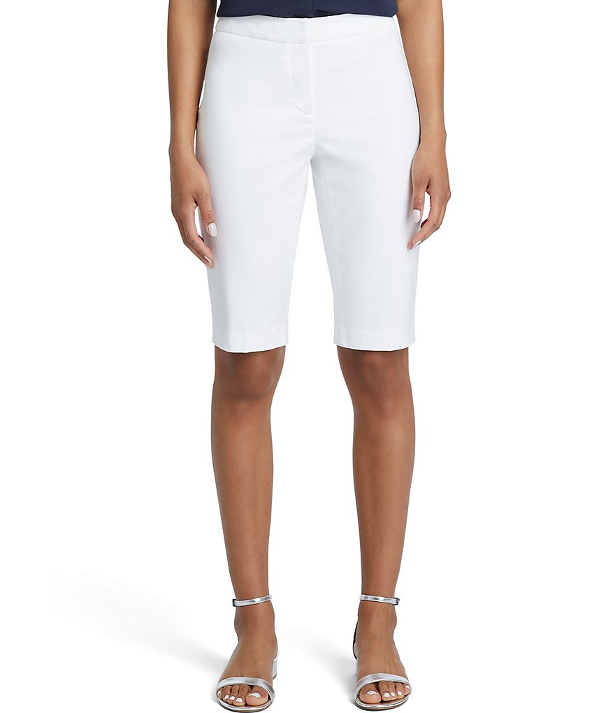 NIC + ZOE Perfect Bermuda Mid Rise Walking Shorts