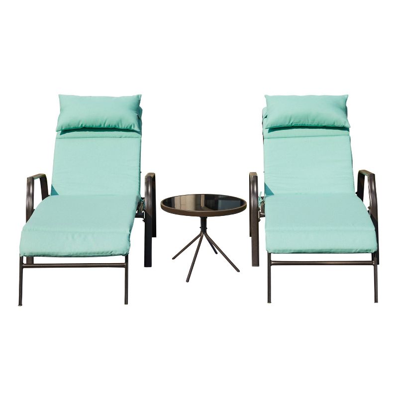 3pc Lounge Patio Set - Patio Festival
