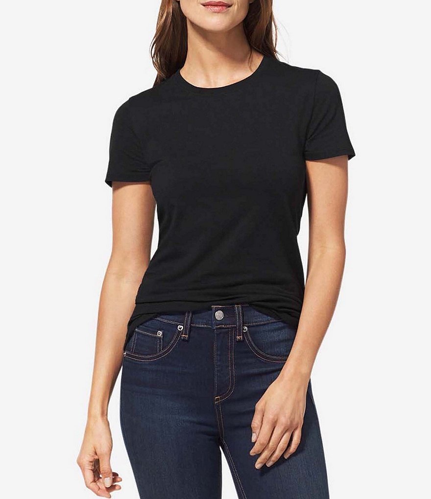 Tommy John Second Skin Pima Cotton Crew Neck Short Sleeve Lounge Tee