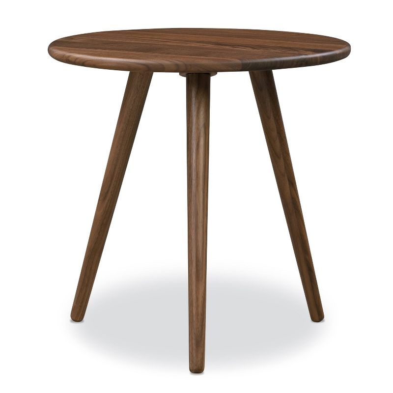 Vane Side Table Walnut - Poly & Bark