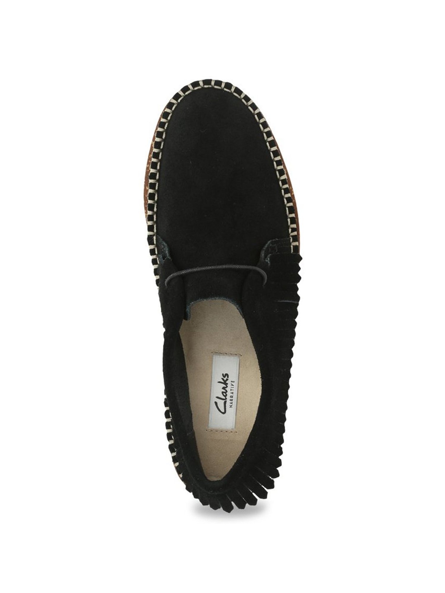 Clarks Women's Damara Thrill Black Casual Shoes