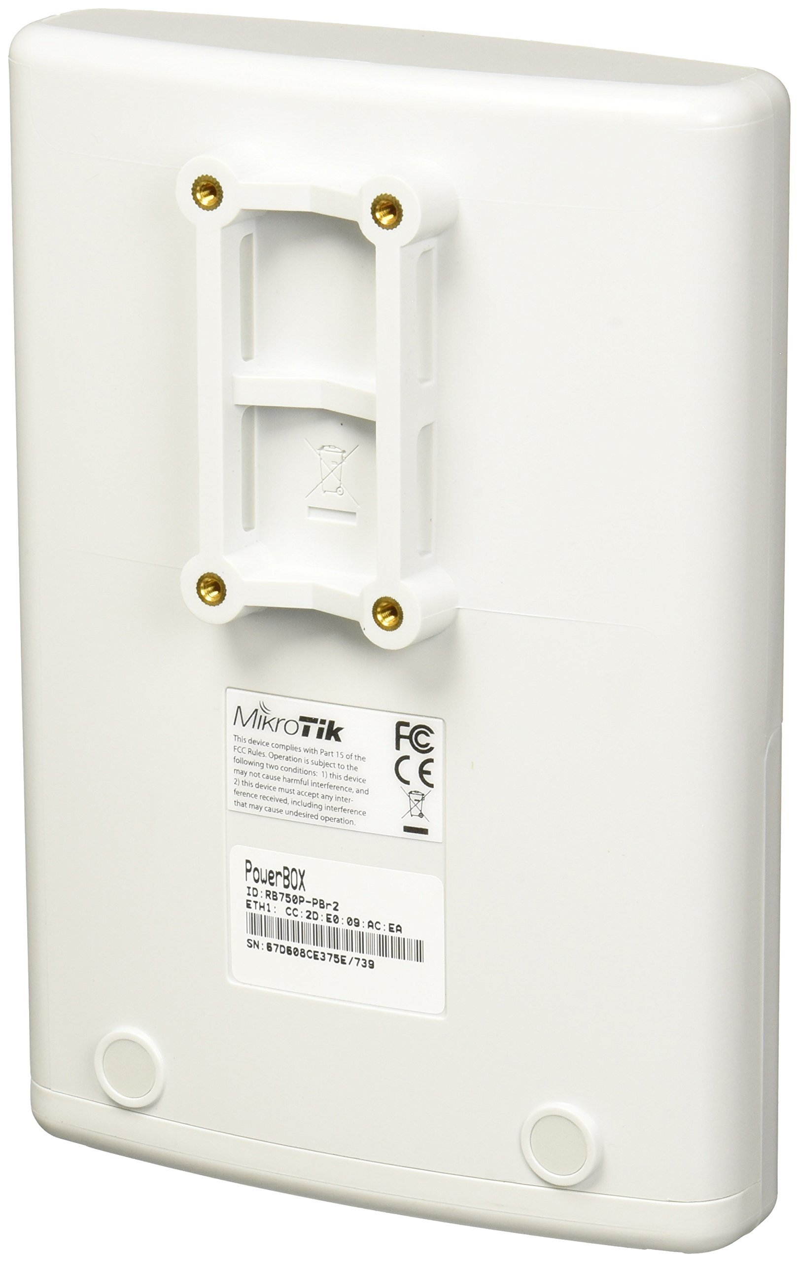 Mikrotik PowerBox 64MB Router 5x10/100 4xPoE-OUT OSL4 Outdoor Case 2W at 24V