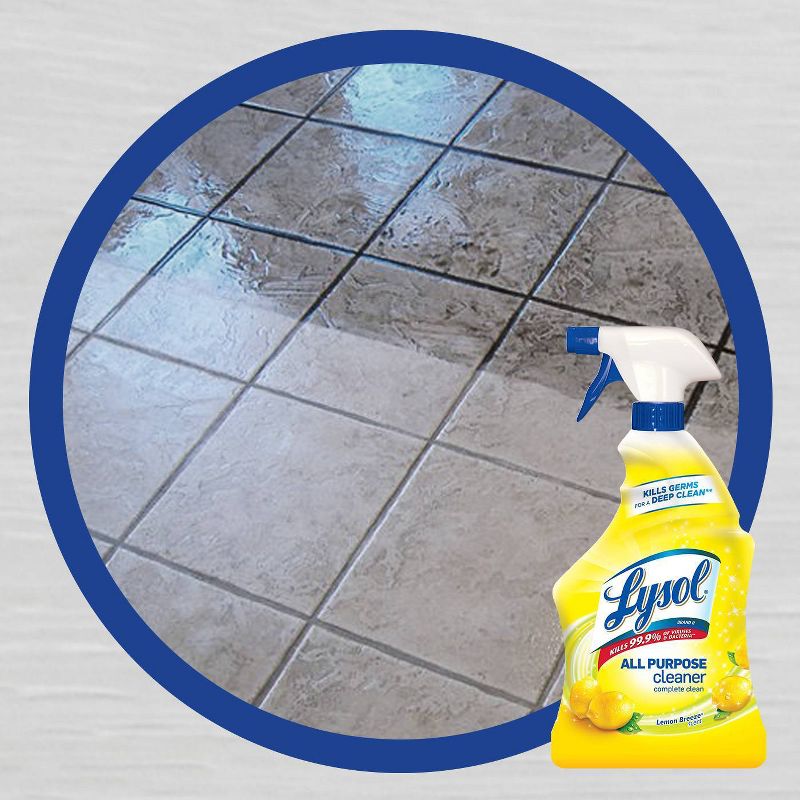 Lysol Lemon Breeze Scented All Purpose Cleaner & Disinfectant Spray - 32oz