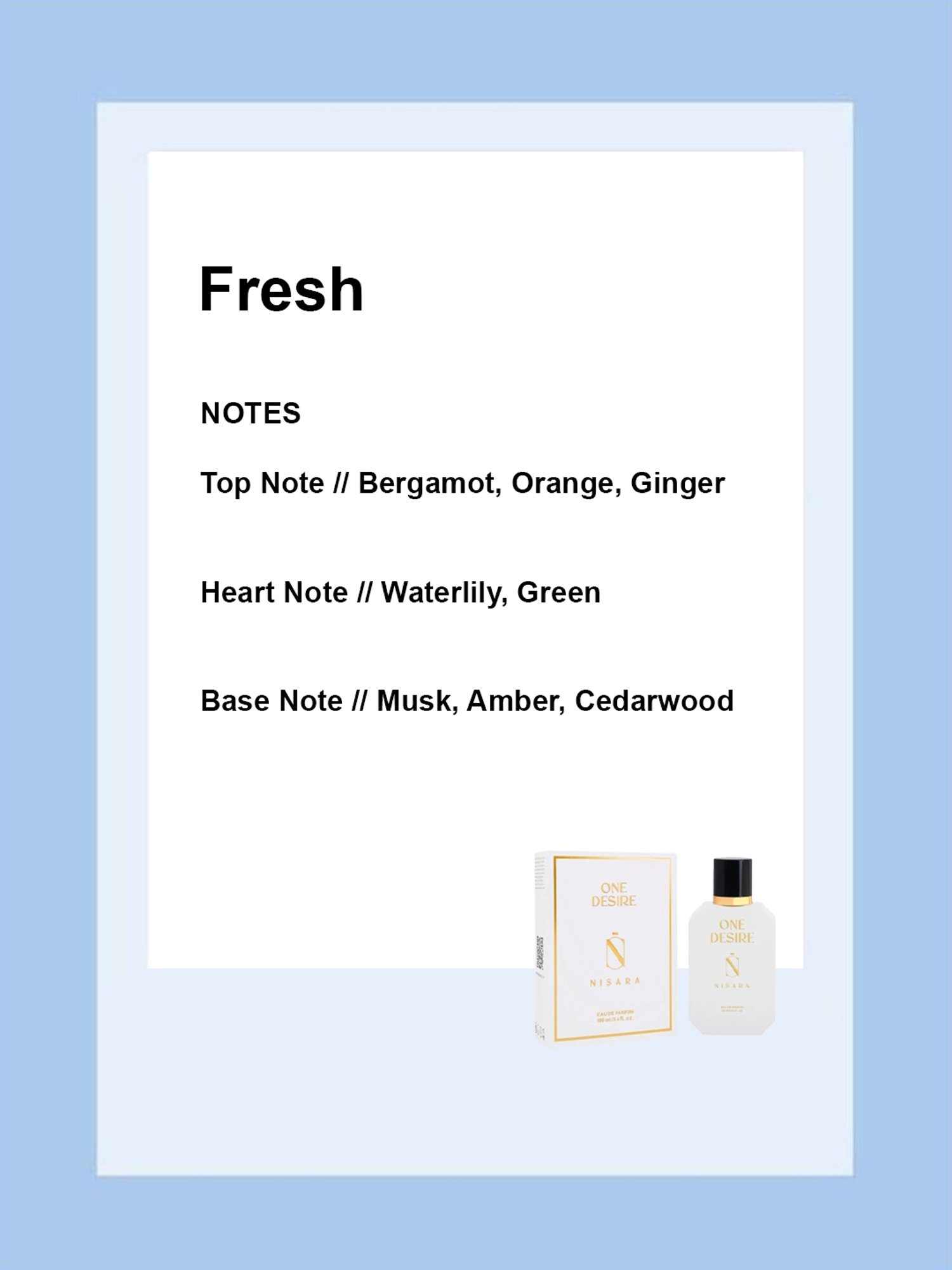 NISARA One Desire Eau de Parfum - 100 ml