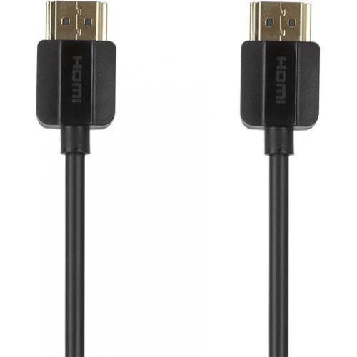 KanexPro SuperSlim Premium High Speed Certified HDMI Cable - 6ft Length - 6 ft HDMI A/V Cable for Audio/Video Device, Amplifier, Computer, DVD, Apple TV, MacBook, Media Player, Video Extender, Media C