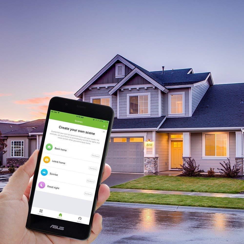 BN-LINK 2 Pack Smart Wi-Fi Plug Outlet Works with Alexa and Google Assistant