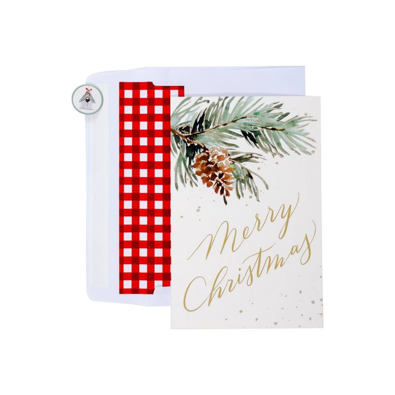 Carlton Cards 40ct Pine Branch Boxed Cards