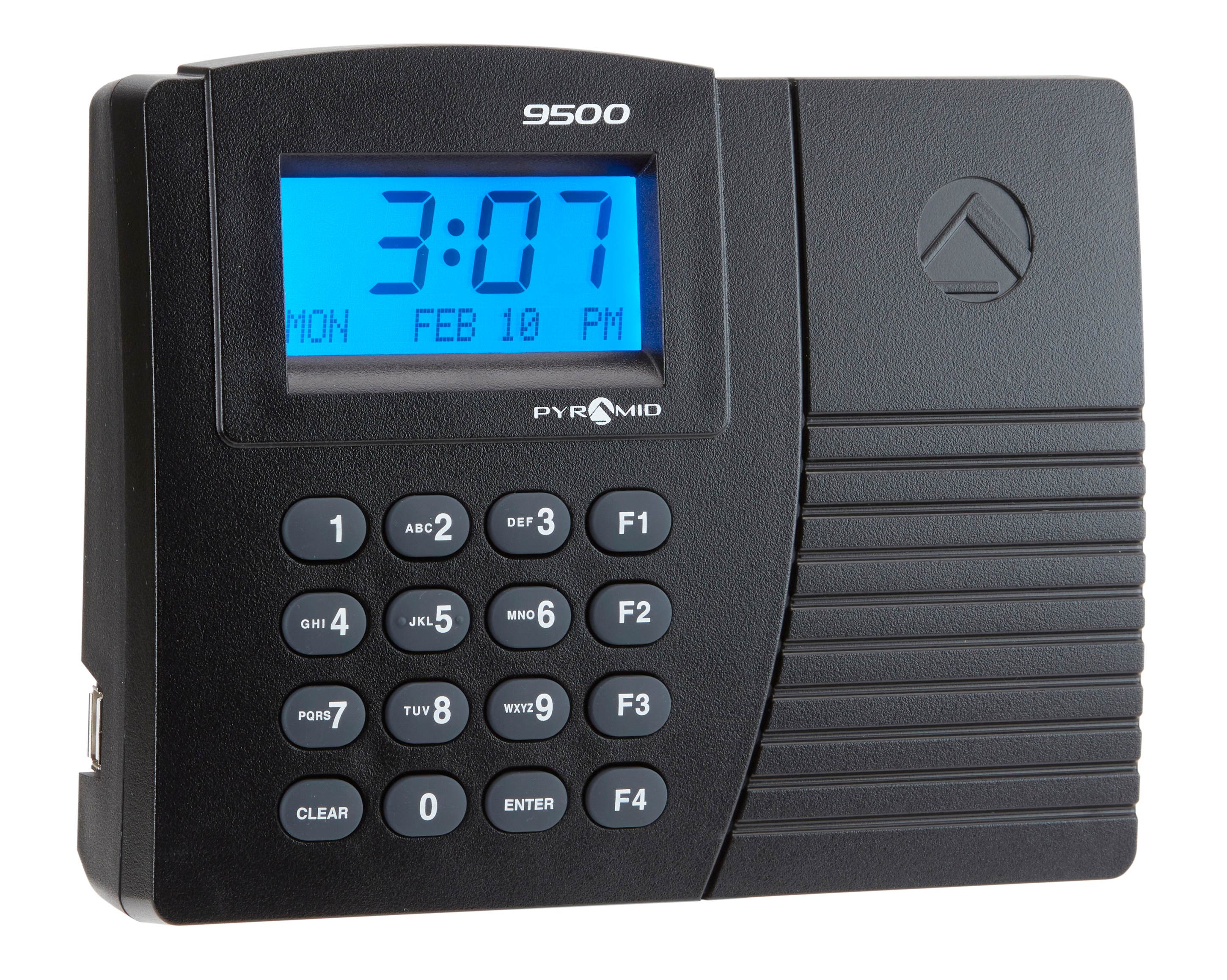 Pyramid Time Systems Trax Elite TTPROXEK Automated Proximity Time Clock System, Includes Software Download, Windows Compatible, Made in USA, Black, No Touch Employee Punch In