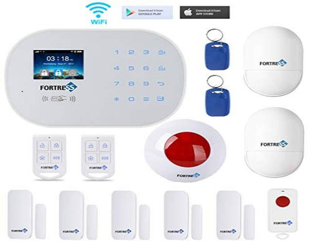 Fortress GSM-A Wireless Cellular GSM Home Security Alarm System With Auto Dial