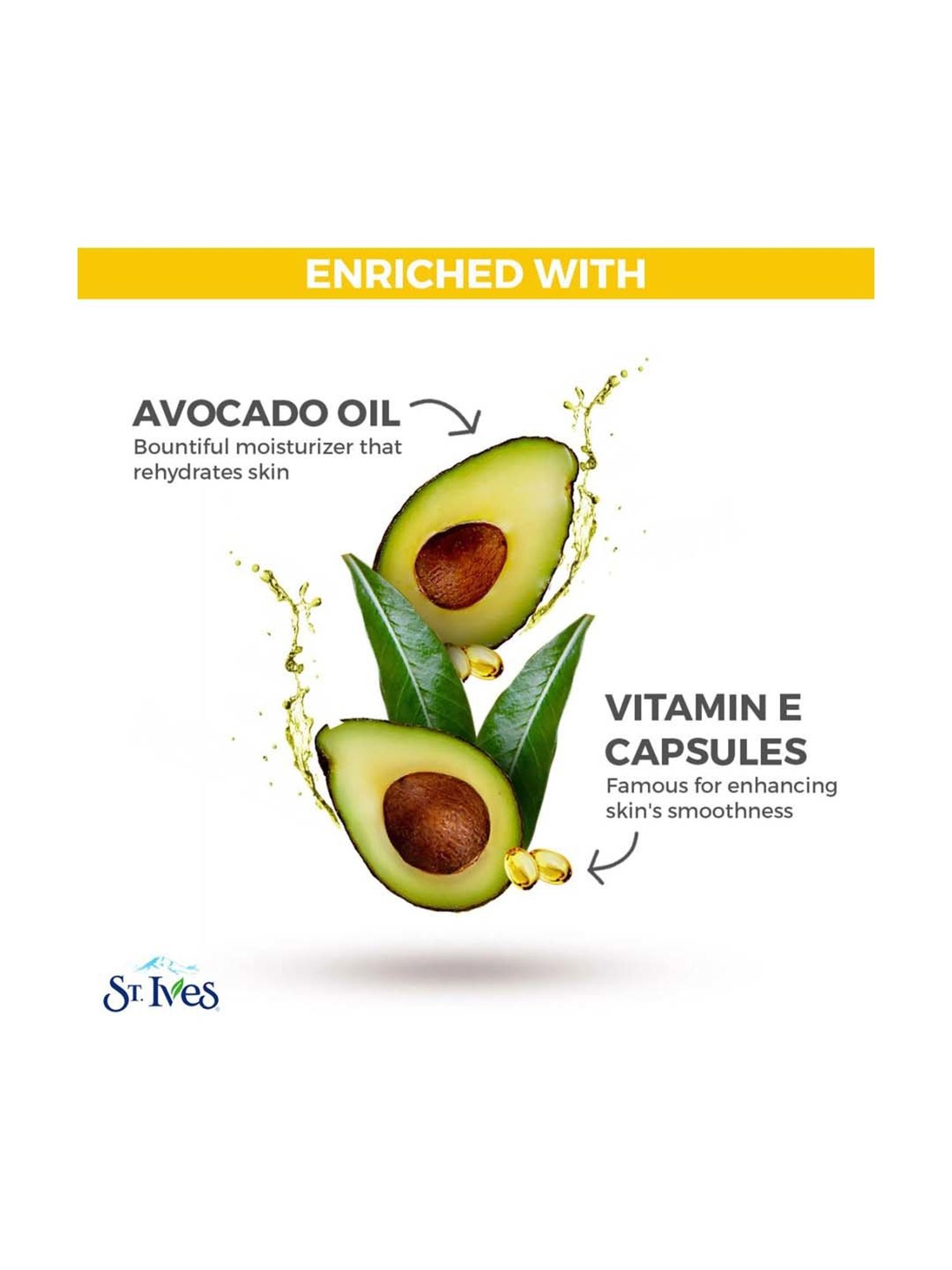 St. Ives Hydrating Vitamin E & Avocado Body Lotion - 200 ml