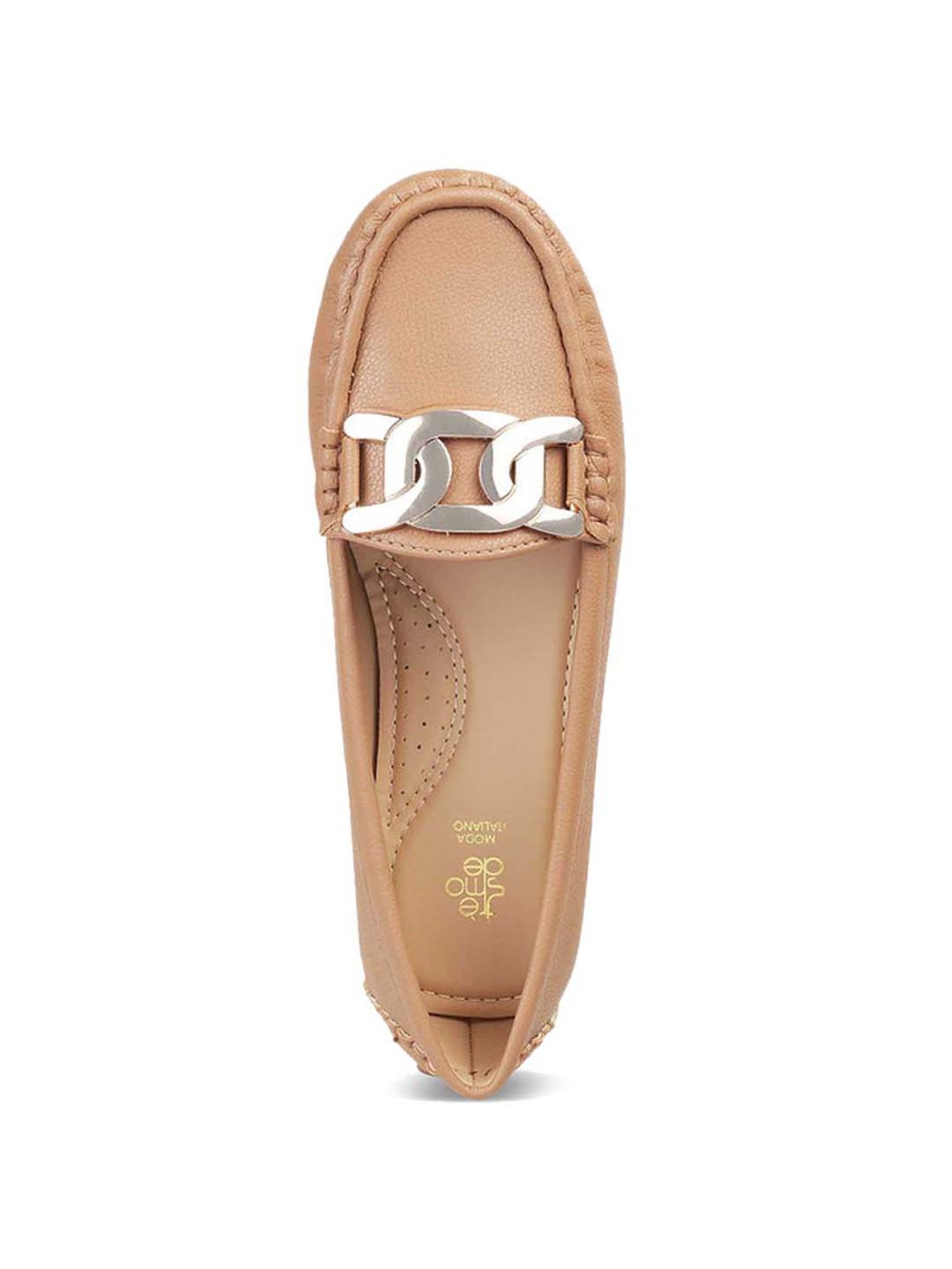 Tresmode Women's Tan Casual Loafers