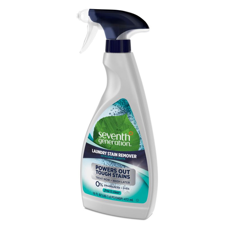 Seventh Generation Laundry Stain Removers Free & Clear - 16 fl oz