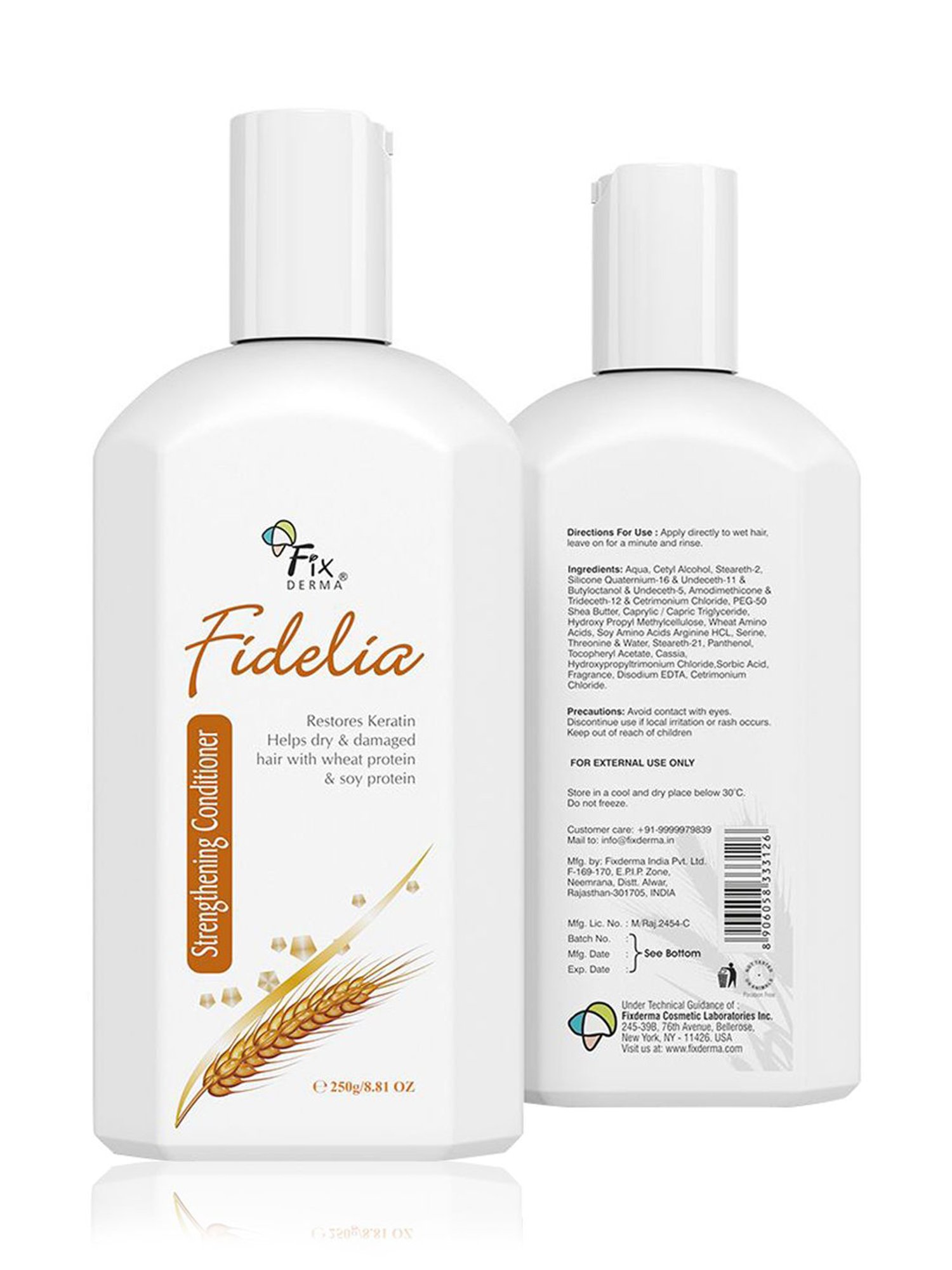 Fixderma Fidelia Stregthening Conditioner - 250 gm