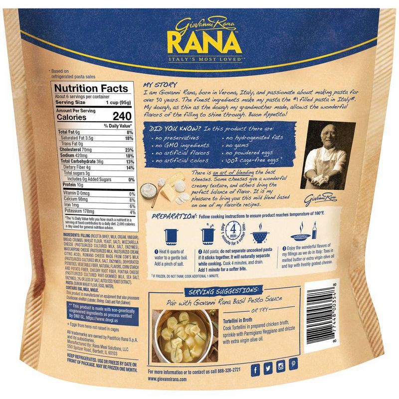 Rana Prosciutto Tortelloni - 10oz