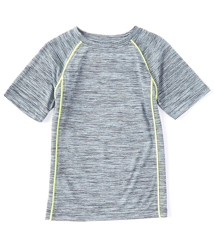 Kinetic by Class Club Little Boys 2T-7 Short-Sleeve Side-Piping Performance Tee