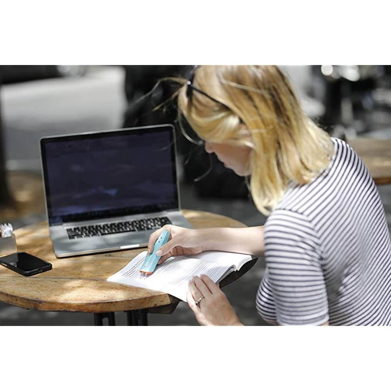 Air Pen Scanner | OCR Digital Highlighter and Reading Pen | Wireless | Text to Speech | Multilingual | Language Translation | Compatible with Mac, Windows, iOS, Android | Turquoise