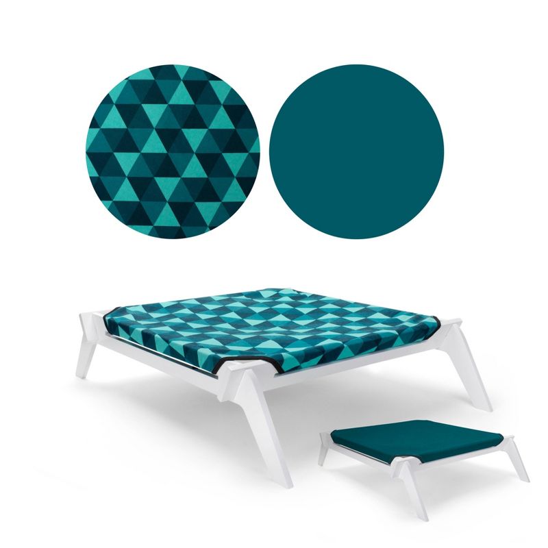 Primetime Petz Fabric Hammock Designer Reversible Lounge Bed For Dogs & Cats