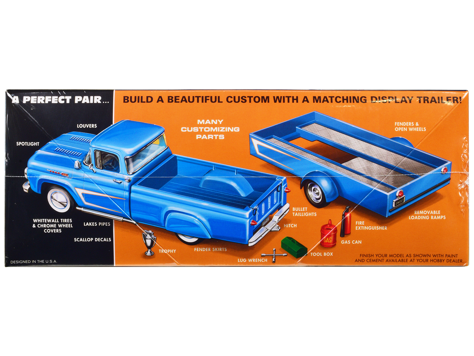 Skill 2 Model Kit 1978 Ford 4x4 Pickup Truck "Firestone Super Stones" 1/25 Scale Model by AMT