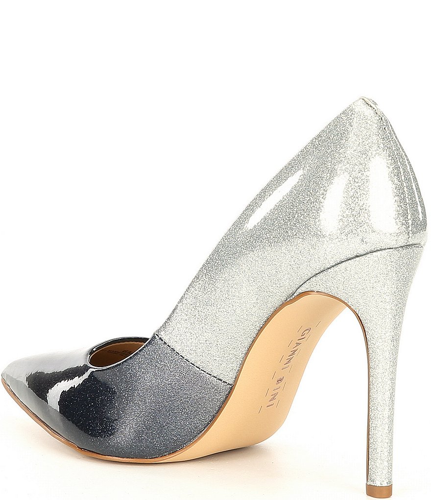 Gianni Bini IvyyaTwo Tone Ombre Patent Pointy-Toe Pumps