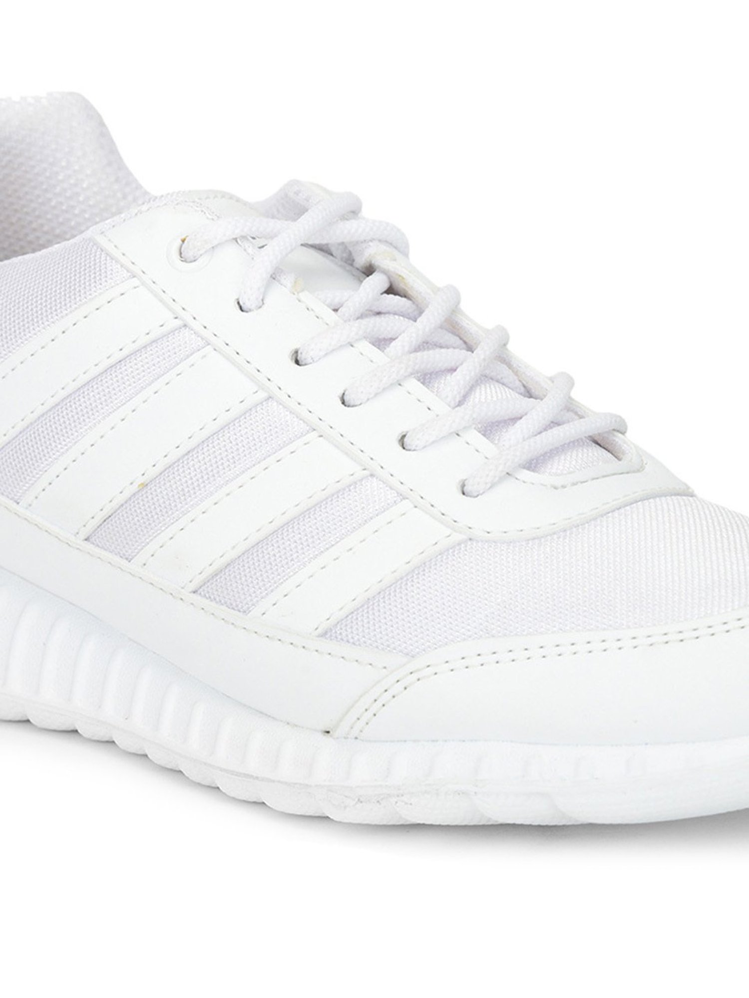 Force 10 By Liberty Kids White Casual Shoes