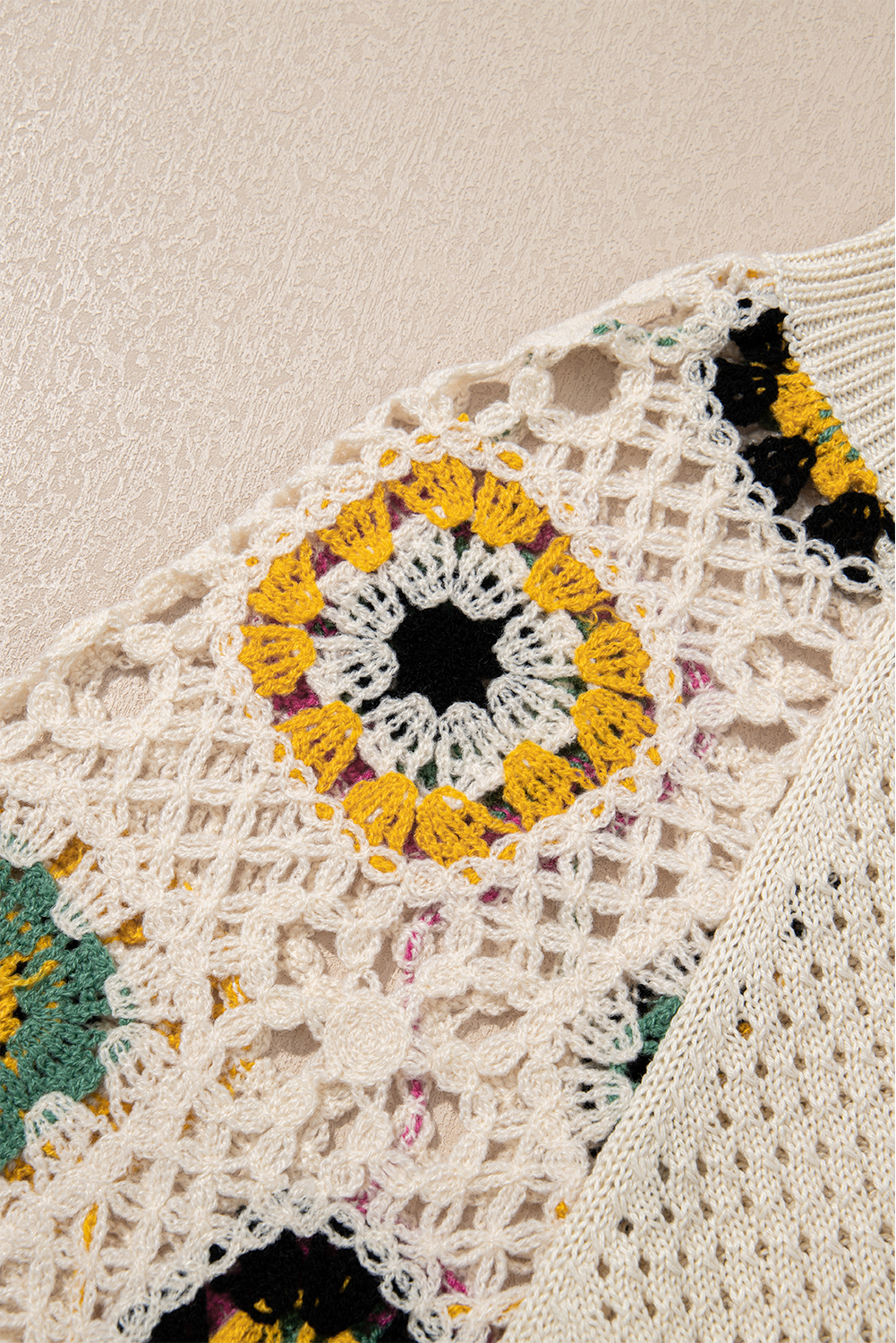 Pink Merry & Bright Pop Up Letter Waffle Knit Sweater