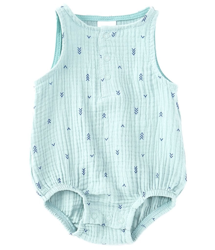 Starting Out Baby Boys Newborn-9 Months Arrow Print Shortall