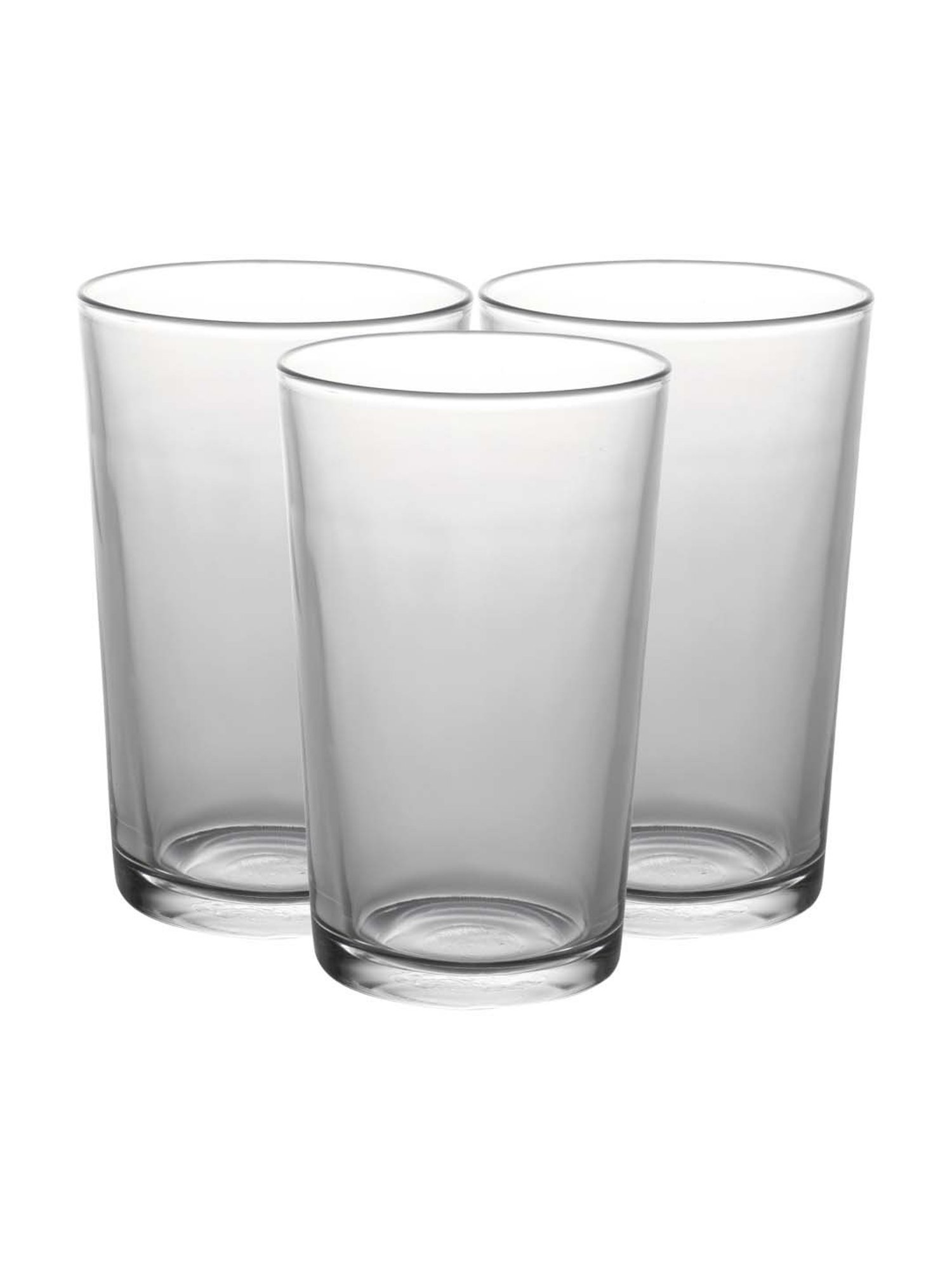 Duralex 'Unie' Transparent Glass 26.5 cm Tumbler (0.56 L) - Set of 3