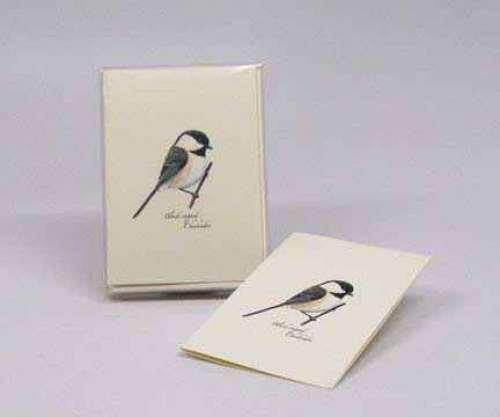 Steven M. Lewers Earth Sky Water LEWERSNC57 Chickadee Notecard Assortment (8 of 1 style)