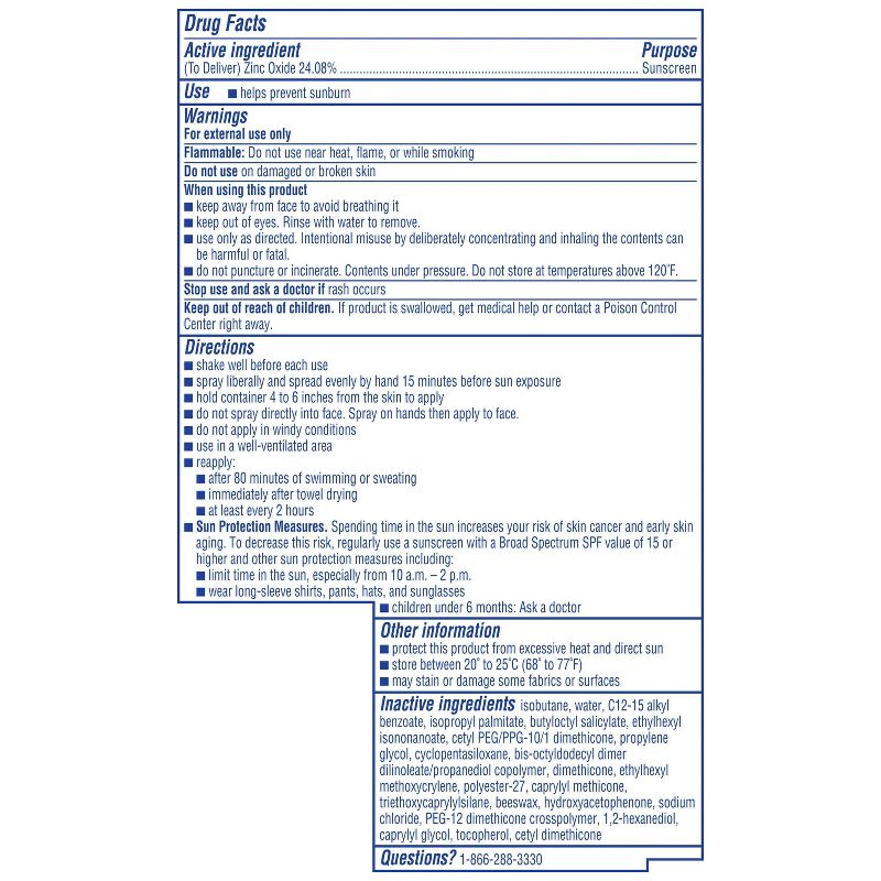 Coppertone Sport Mineral Sunscreen Spray - SPF 50 - 5oz