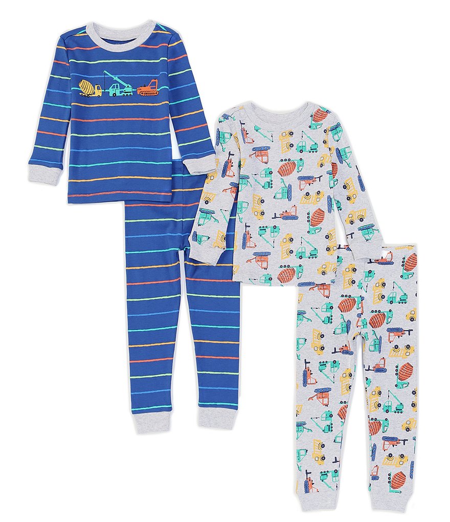 Komar Kids Little/Big Boys 4-16 Sharks 3-Piece Pajamas Set