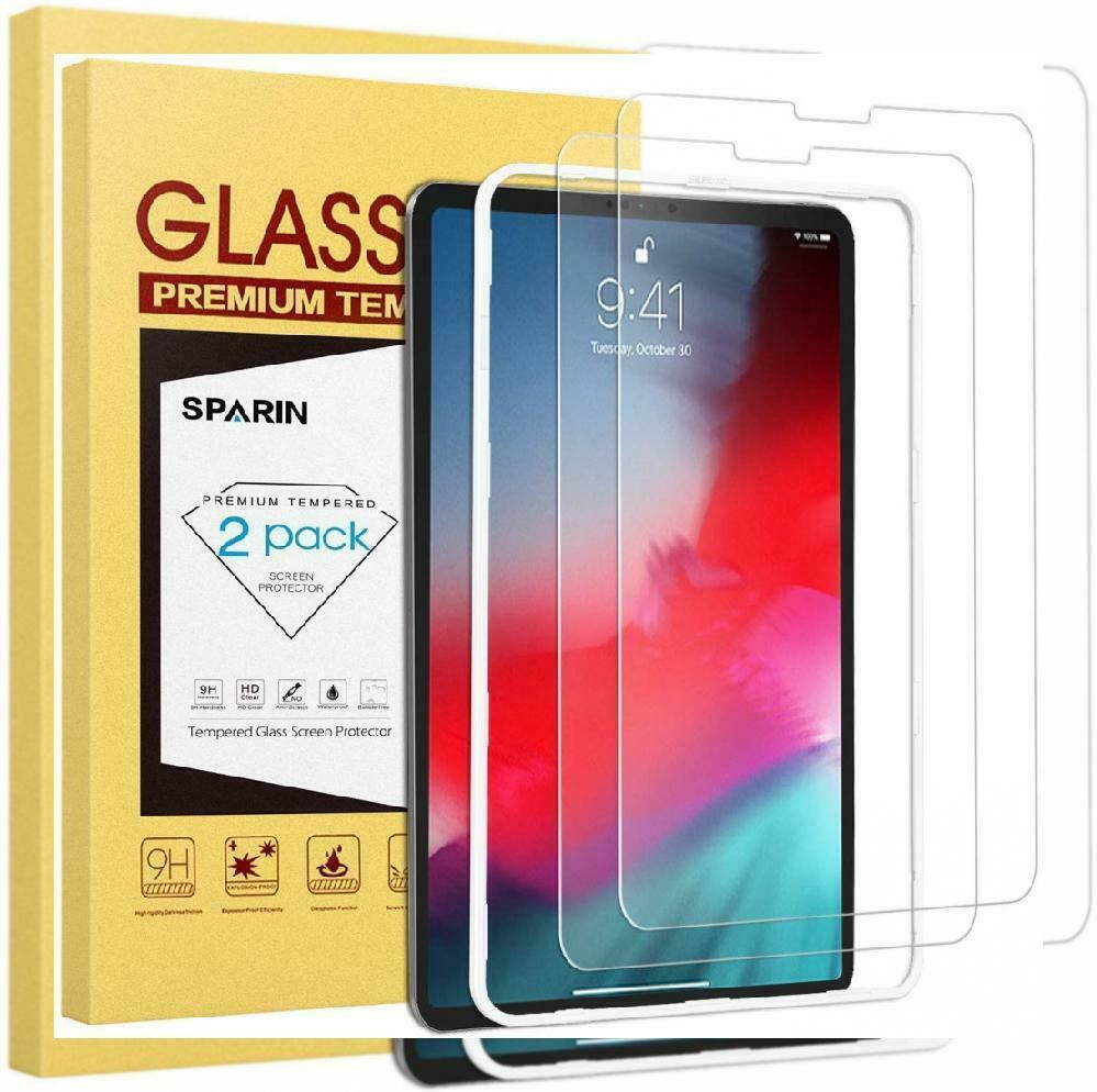 SPARIN [2 Pack] Screen Protector for iPad Pro 11, Tempered Glass Screen...