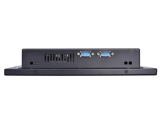 12.1 Inch Industrial Panel PC,All in One PC,Taiwan 5 Wire Touch Screen,Windows 7/10,Linux,Intel Core I5, (Black),[HUNSN WD11],[1VGA/1HDMI/4USB2.0/1LAN/2COM/FAN],(8G RAM/240G SSD)