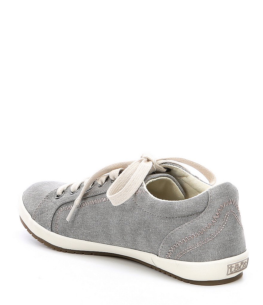 Taos Footwear Star Washed Canvas Lace-Up Sneakers