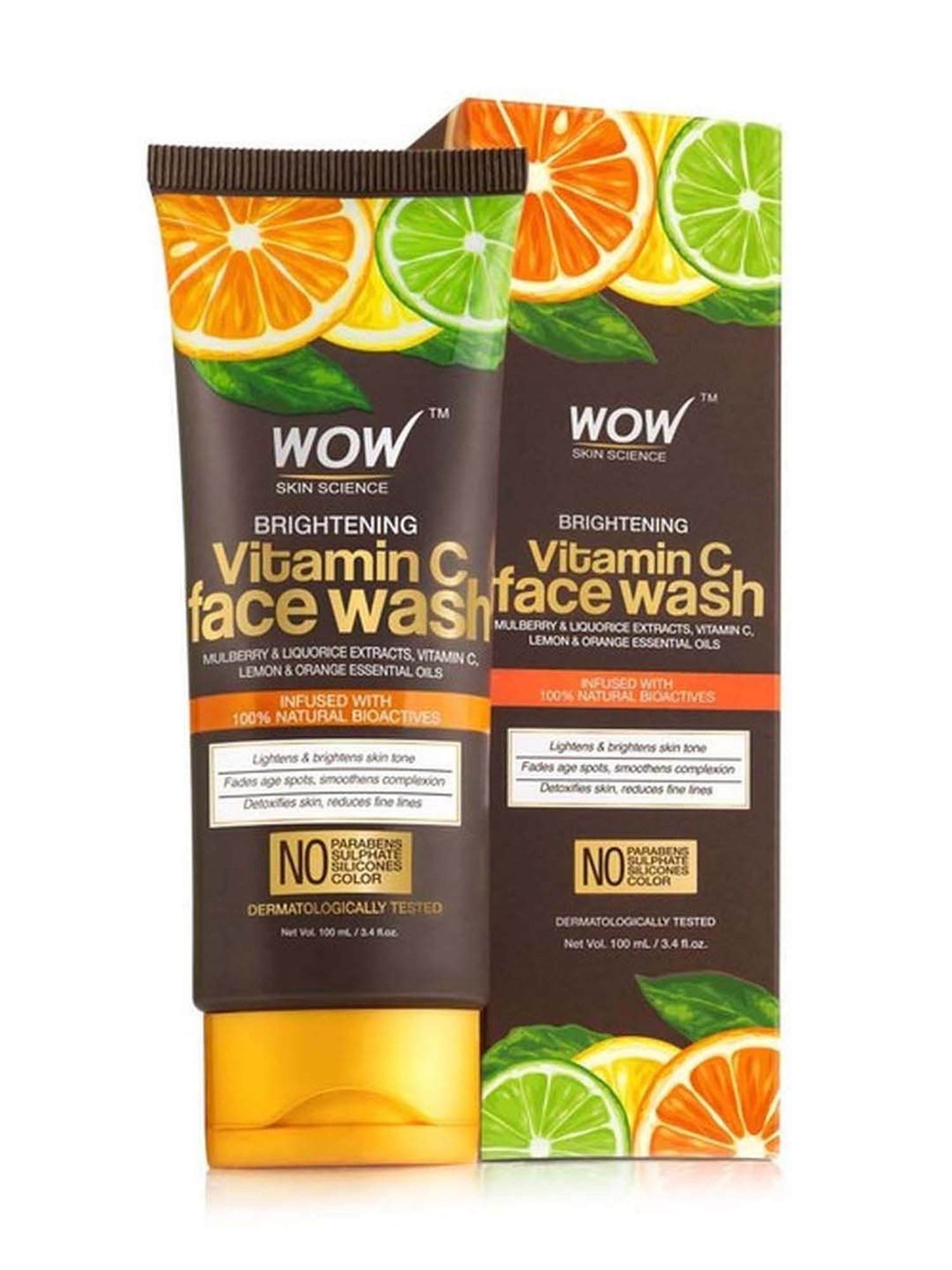 Wow Skin Science Vitamin C Face Wash (Pack Of 2)