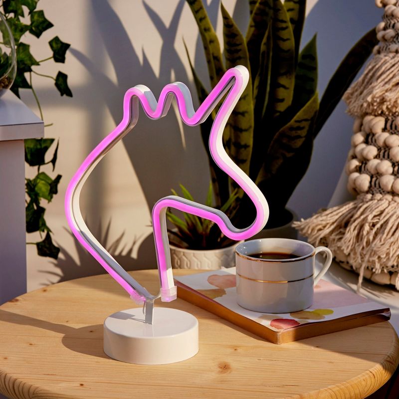 Unicorn 12" LED Novelty Table Lamp Purple - West & Arrow