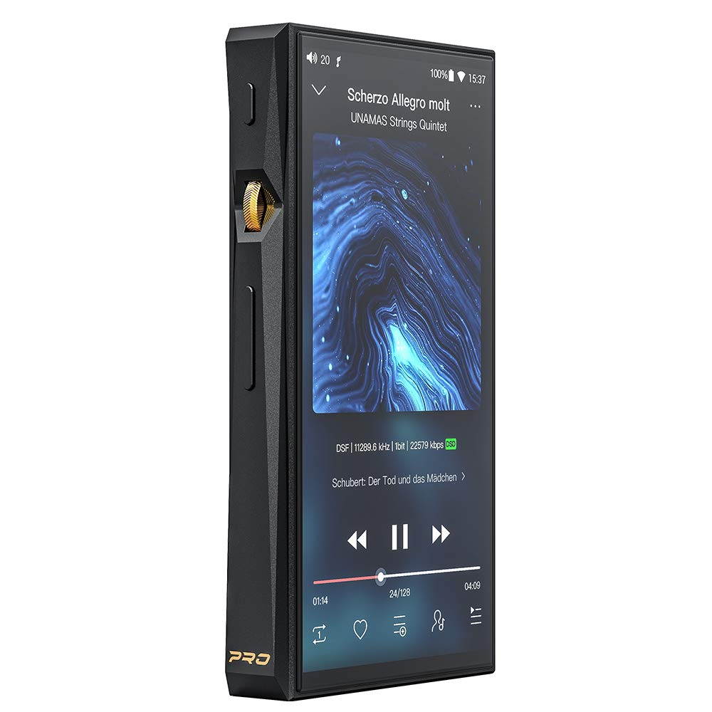 FiiO M11 Pro Android Hi-Res Lossless MP3 Music Player with Dual AK4497, THX AAA amp, aptX/atpX HD/LDAC/Bluetooth/DSD/Tidal/Spotify/5G WiFi/4.4 Balance Output, Full Touch Screen
