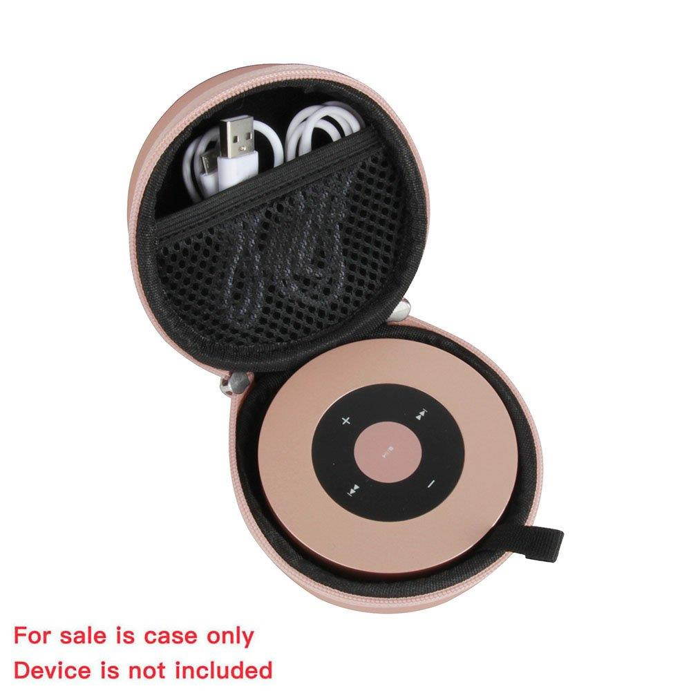 Hermitshell Hard Travel Case fits Bluetooth Speaker XLeader/NUBWO Portable Speaker (Rose Gold)