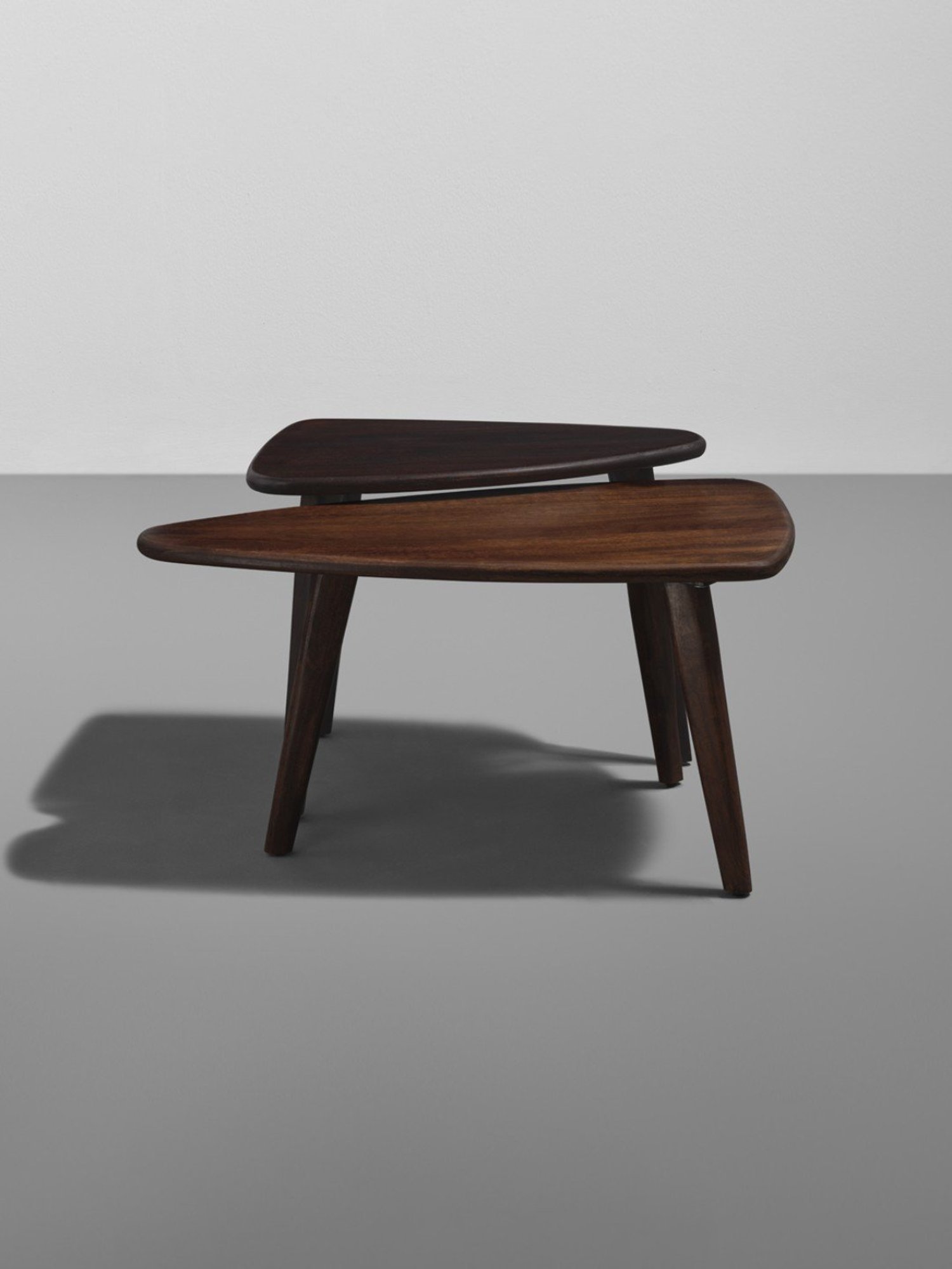 Sleepyhead Twosome Brown Mango Wood Nesting Table