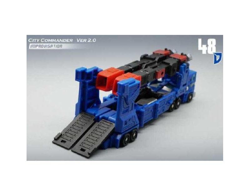 MF-48D City Commander Improvisation | Mech Fans Toys Action figures