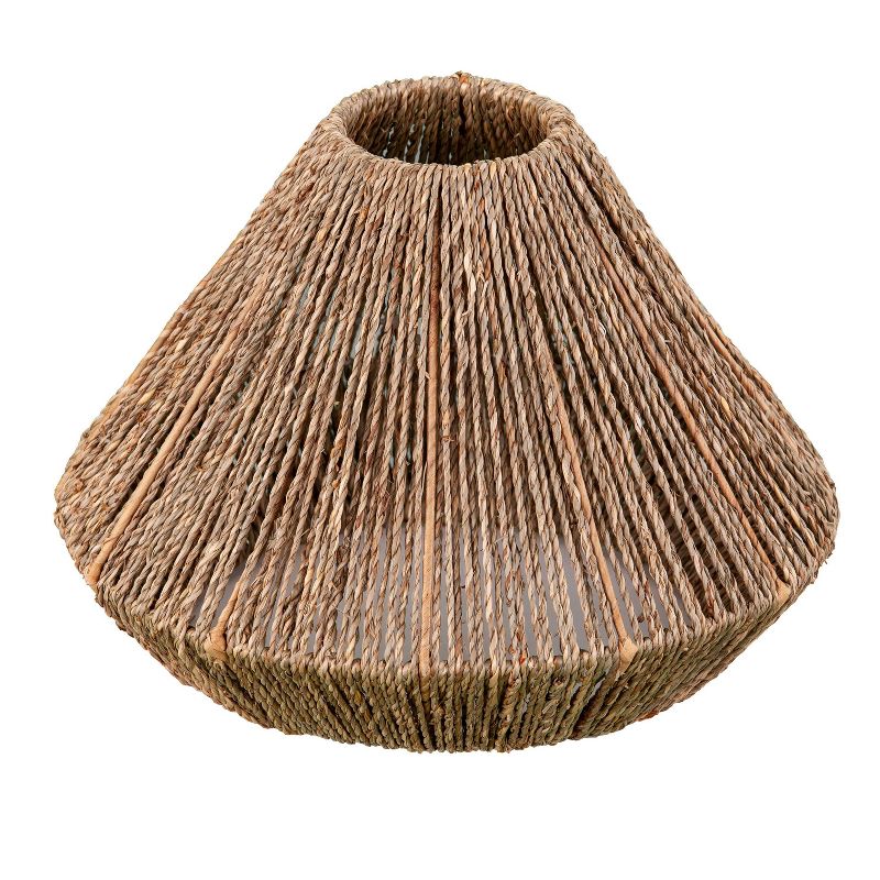11" Lamont Seagrass Pendant Shade Light Brown - Holly & Martin
