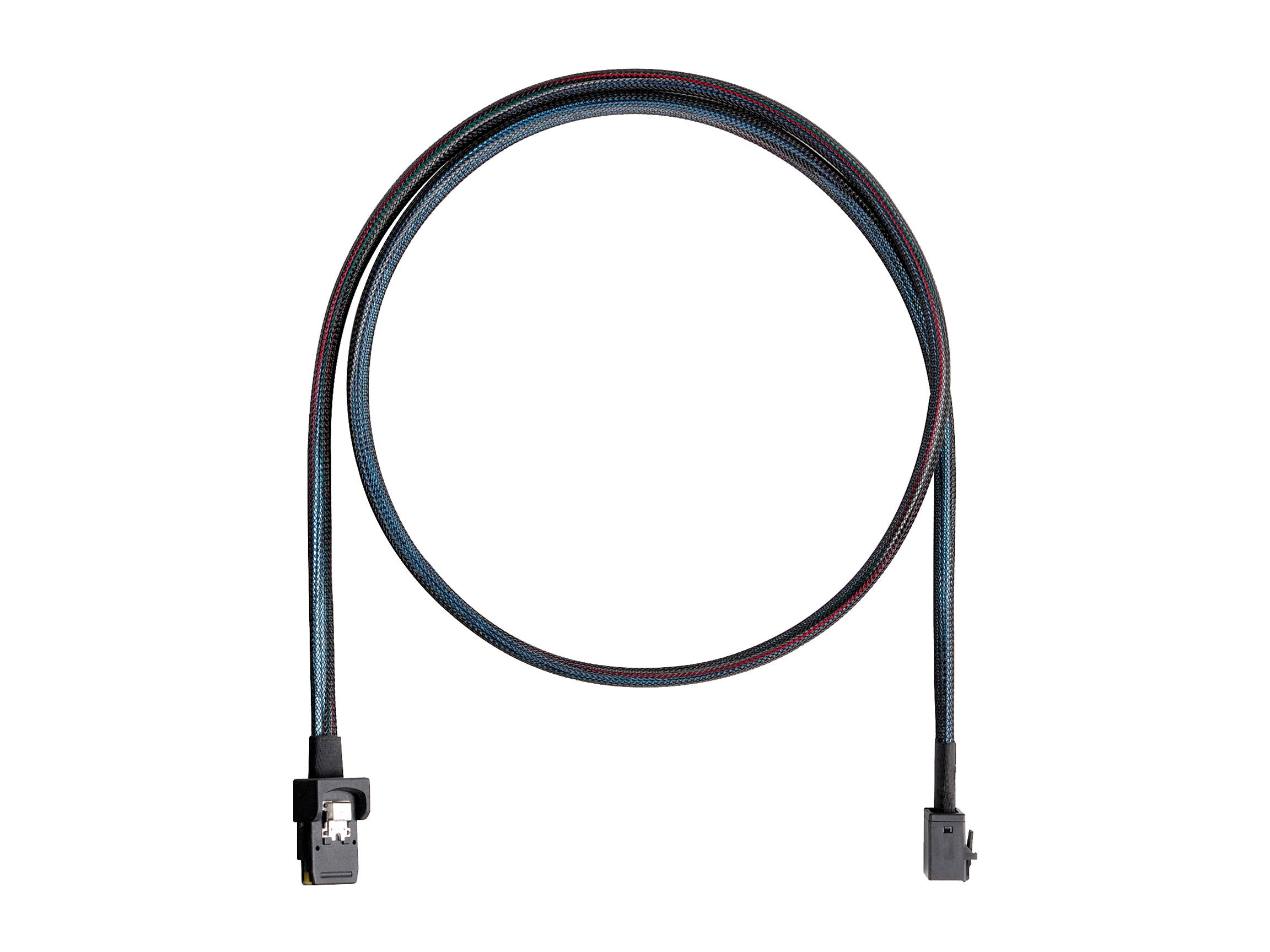 SilverStone 36 Pin Minisas Sff-8087 (Target) to SATA 7Pin (Host) + Sideband Cable 0.5M CPS03-RE Components Other RL-CPS03-RE