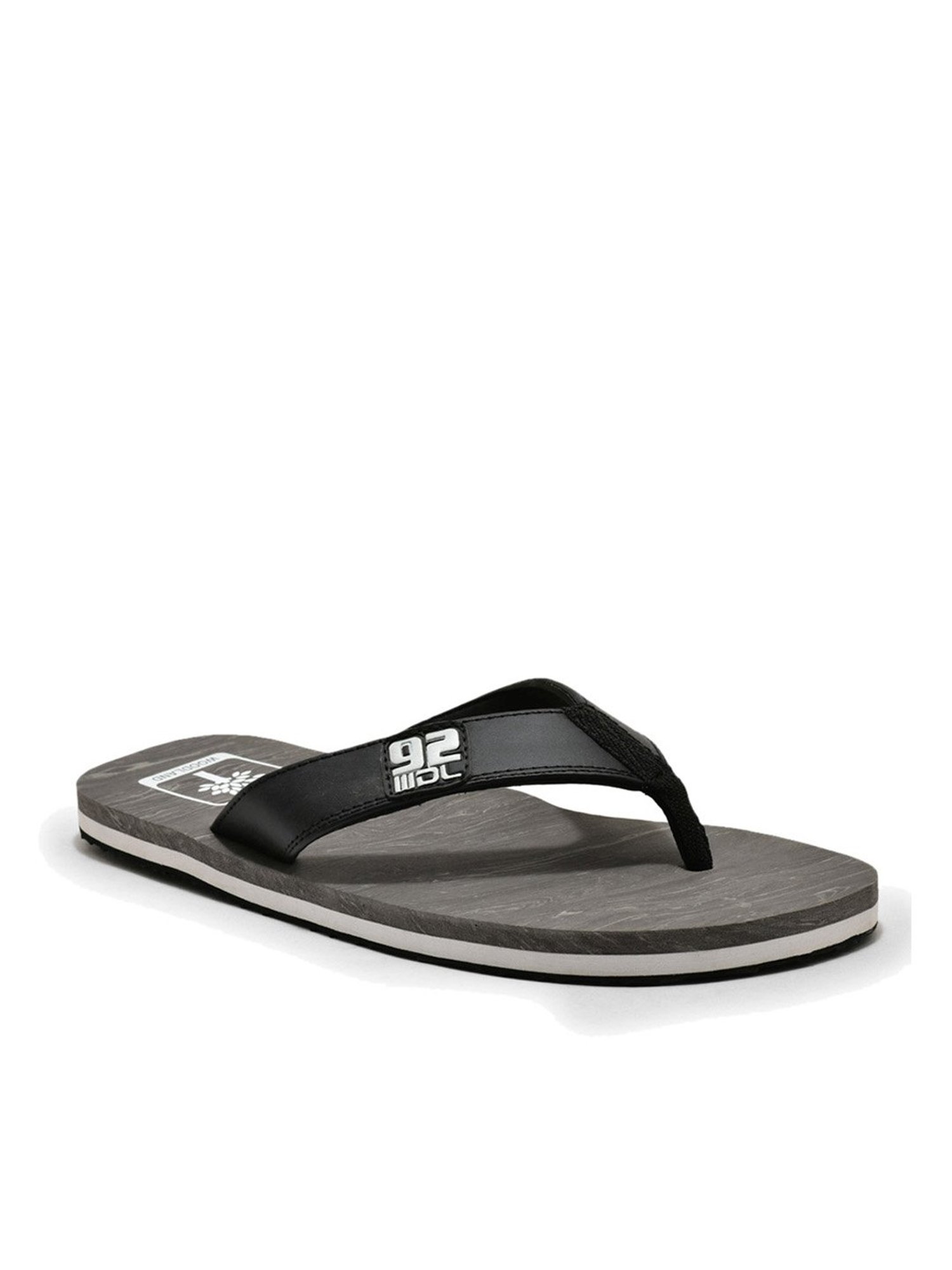 Woodland Men's Grey Flip Flops