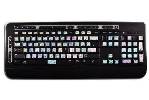 ADOBE DREAMWEAVER GALAXY SERIES NEW KEYBOARD LABELS SHORTCUTS 12x12 SIZE