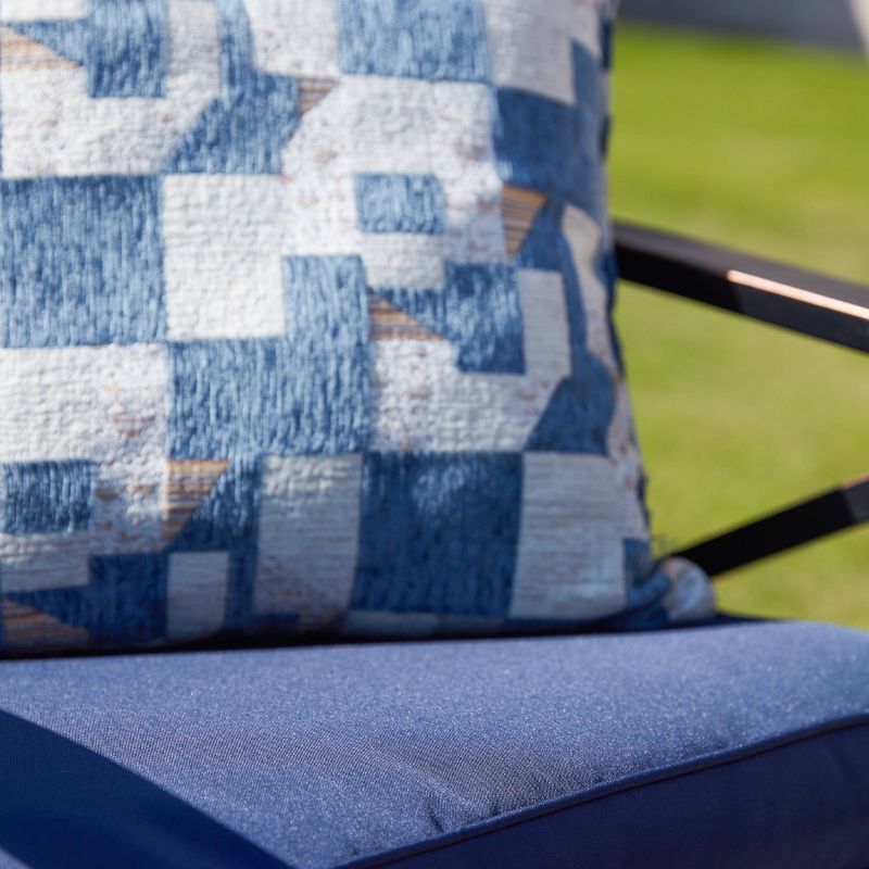 6pc Patio Fire Seating Set - Patio Festival