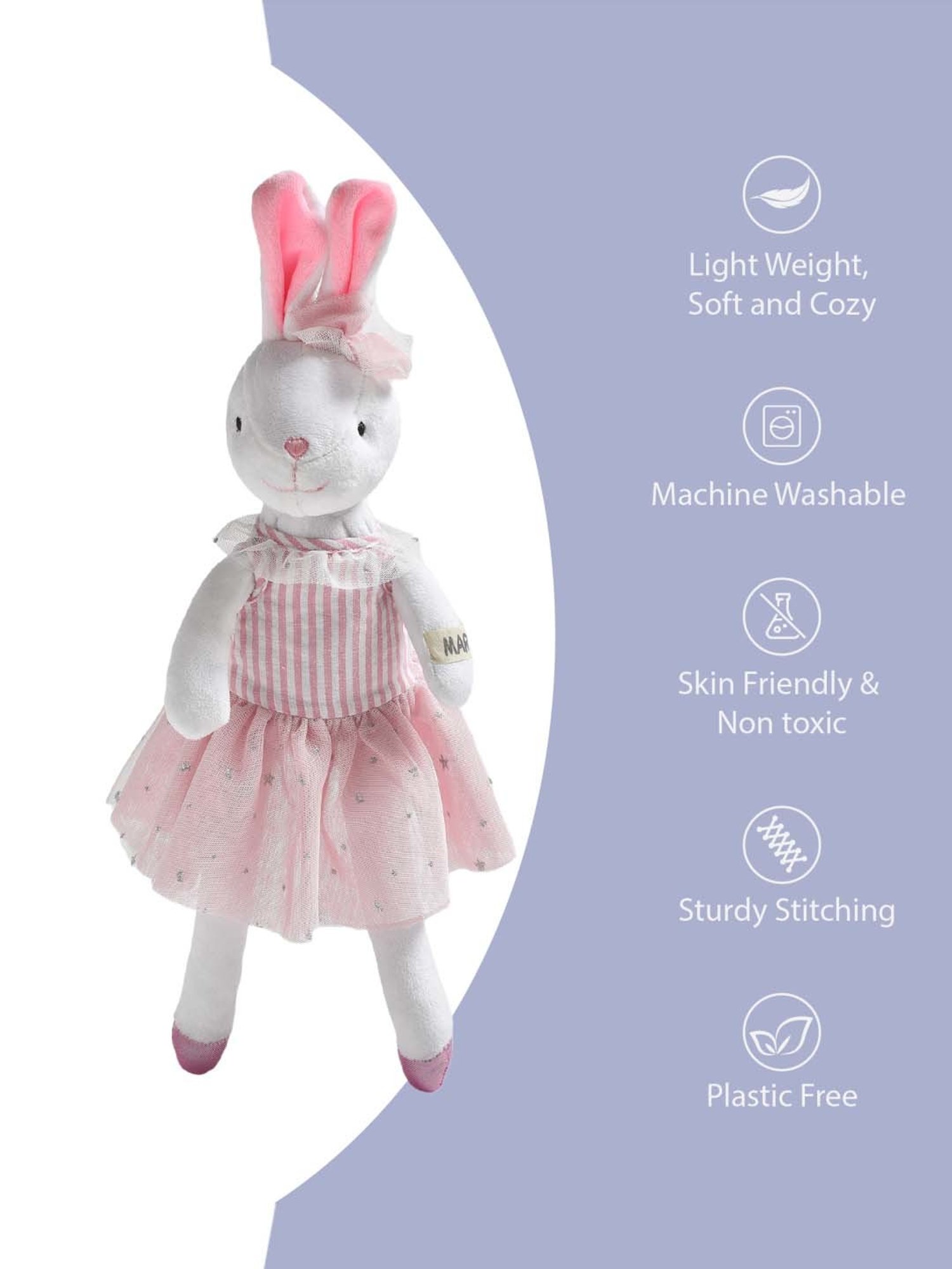 Baby Moo Kids Grey Hanging Toy