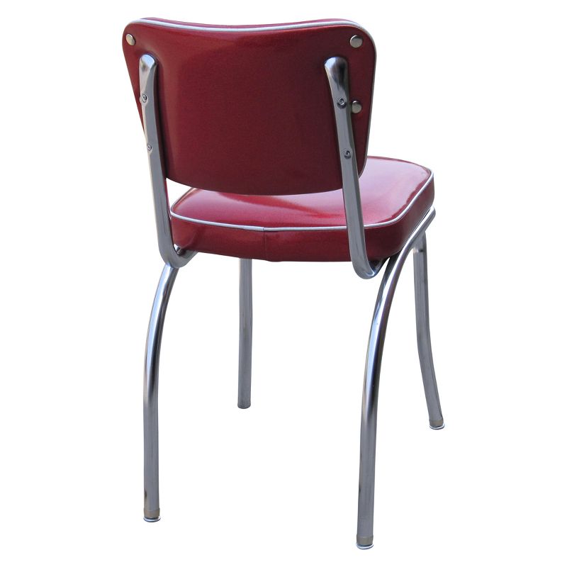 Set of 2 Lucy Diner Chair Red