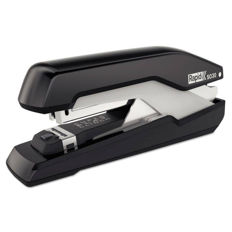Rapid Supreme Omnipress SO30 Full Strip Stapler 30-Sheet Capacity Black/Gray